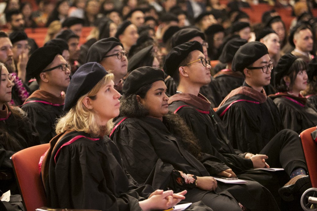 2018 Commencement Ceremony at the Oakland Theatre.