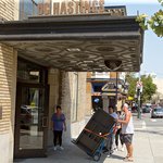 Students move in to McAllister Tower at UC Hastings College of the Law on Thursday, August 9, 2018.
