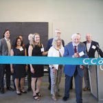 CCA Trustee Simon Blattner and team at the new Blattner Hall ribbon cutting ceremony at 75 Arkansas.