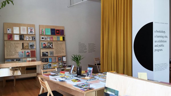 Curatorial Research Bureau Bookstore located in YBCA
