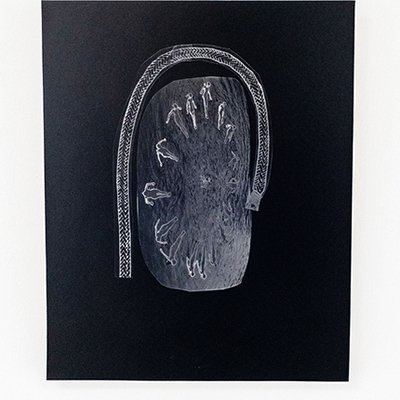 Dionne Lee, Surface Tension, 2019, solarized gelatin silver print, 8 x 10".