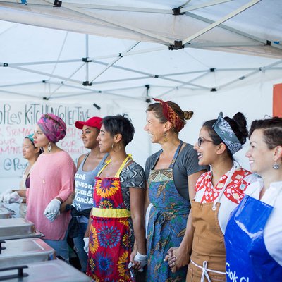 People's Kitchen Collective event