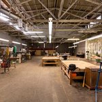 One of the shared spaces at Hatch Workshop in Stockton, California