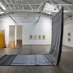 Installation view of Susann Kriemann, Canopy, canopy at the CCA Wattis Institute.