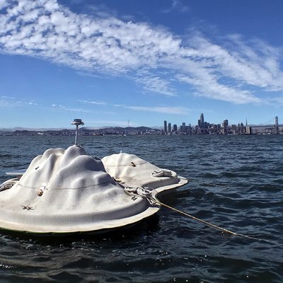 CCA Float Lab prototype in the San Francisco Bay.