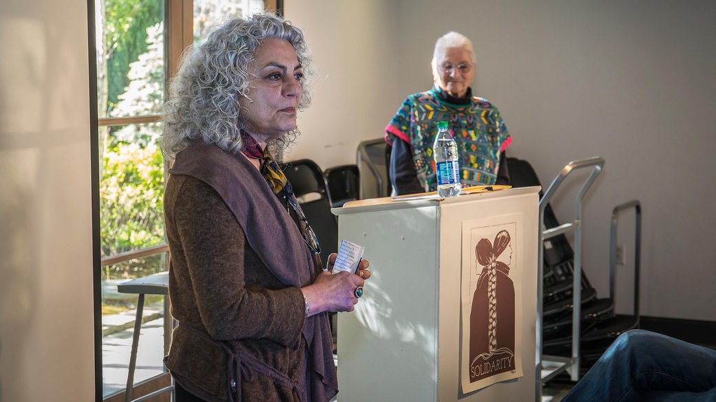 Margaret Randall gives intimate lecture to CCA MFA Writing cohort