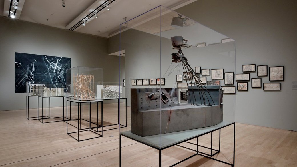 Lebbeus Woods drawings and models on view at SFMOMA.