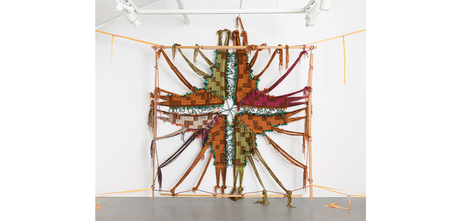 Installation view of Kira Dominguez Hultgren’s Arose.