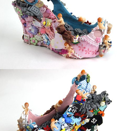 Shoe design concept by Melissa Rodriguez.