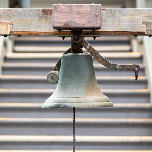 A Civil War–era bell had been rung to mark the start and close of the academic term. It rang for the first time in decades.