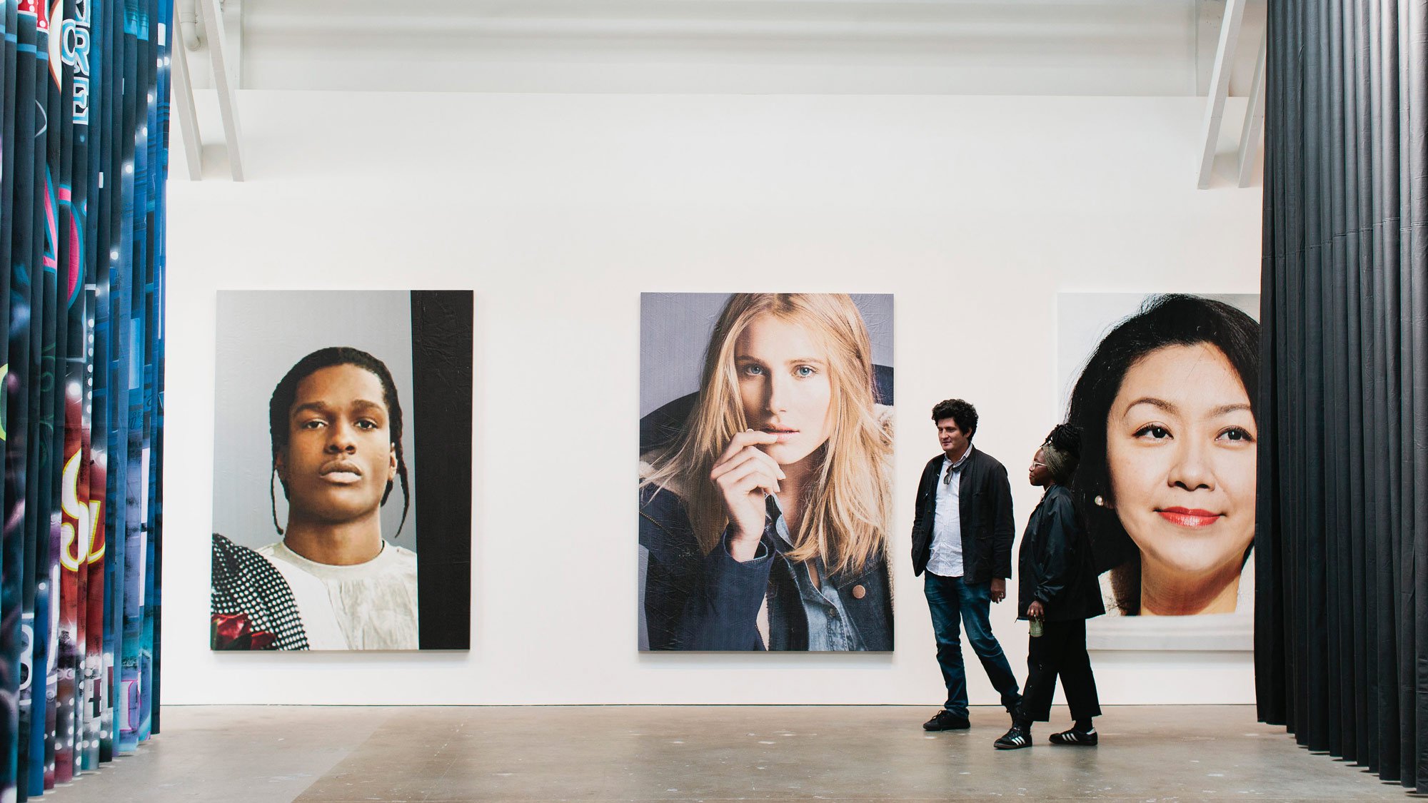 Patrick Jackson and Candy Jernigan's exhibits at the Wattis Institute, June 2017