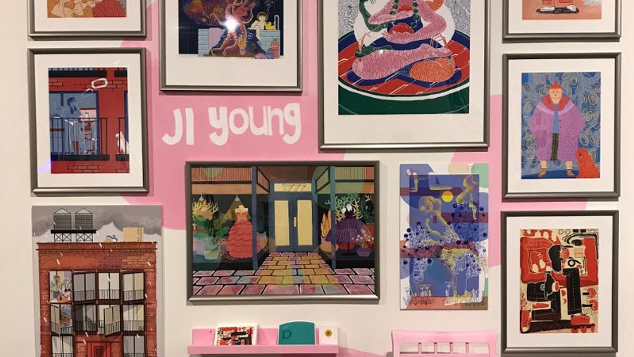 Ji Young, installation view_design_story feature_MB