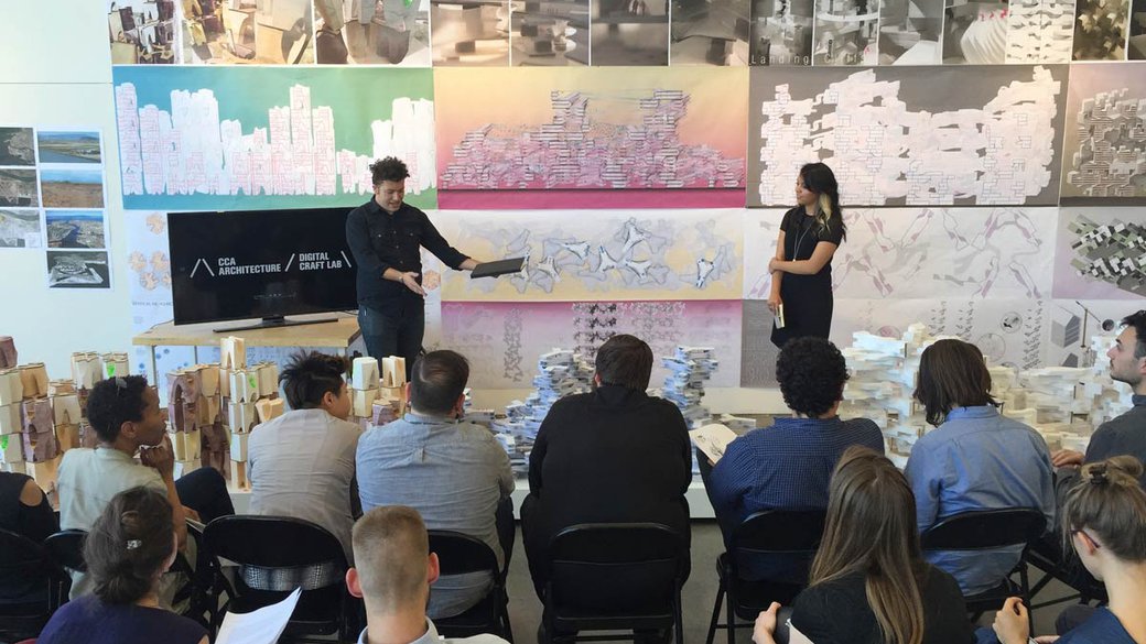 digital craft lab, lecture on student projects