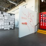 Installation view of 'Take Action: A For Freedoms Exhibition' in the Hubbell Street Galleries