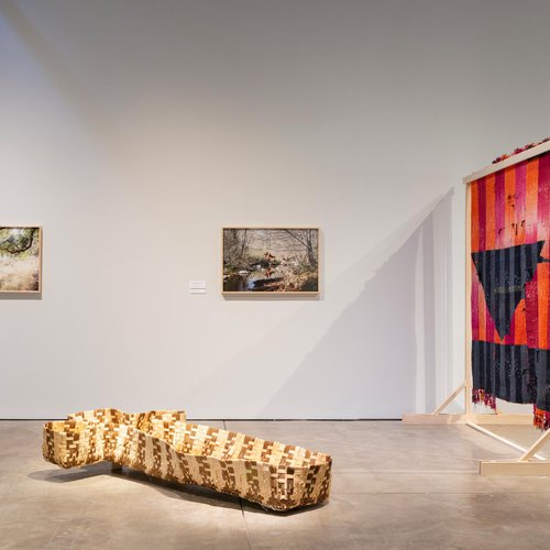 Diedrick Brackens: ark of bulrushes at the Scottsdale Museum of Contemporary Art, February 20–August 22, 2021.